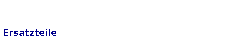Ersatzteile